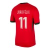 Officiële Voetbalshirt + Korte Broek Portugal Joao Felix 11 Thuis EK 2024 - Kids